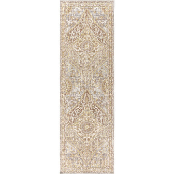 Petras Modern Ornate Medallion Area Rug